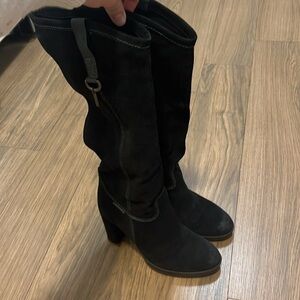 Disel Women's Boots, Size 40, Black